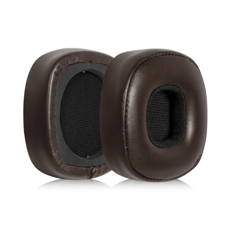 2pcs Sponge Earmuffs Replacement Earpads For Marshall Major IV, Black Ice Silk, Black Football Net, Black Protein PU, Black Lambskin, Brown Lambskin