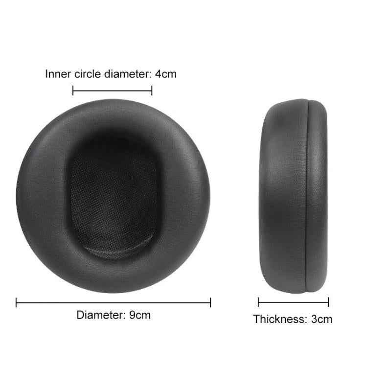 1 Pair Protein Leather Replacement Earpads For Microsoft Surface