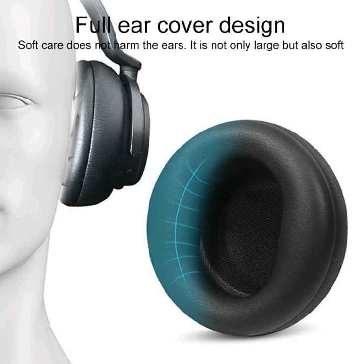1 Pair Protein Leather Replacement Earpads For Microsoft Surface
