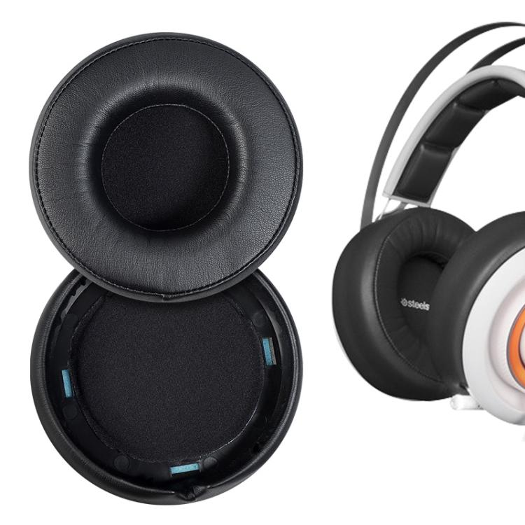 2pcs Protein Leather Earpads For SteelSeries Siberia 650, or SteelSeries Siberia 650(Black), For SteelSeries Siberia 650(White)