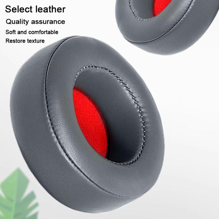 2pcs Protein Leather Snap-on Type Earphone Covers, For Motorola Moto Pulse Escape