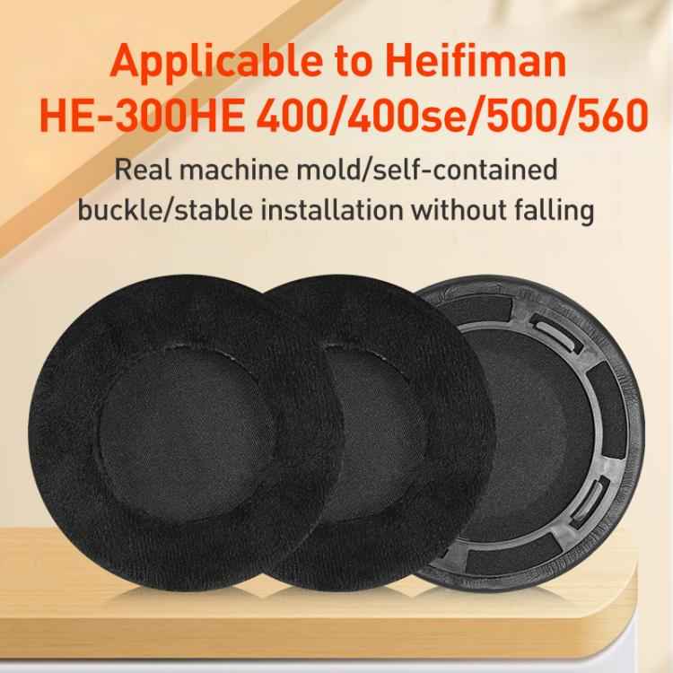 2pcs Flannel Replacement Earpads For HIFIMAN HE400