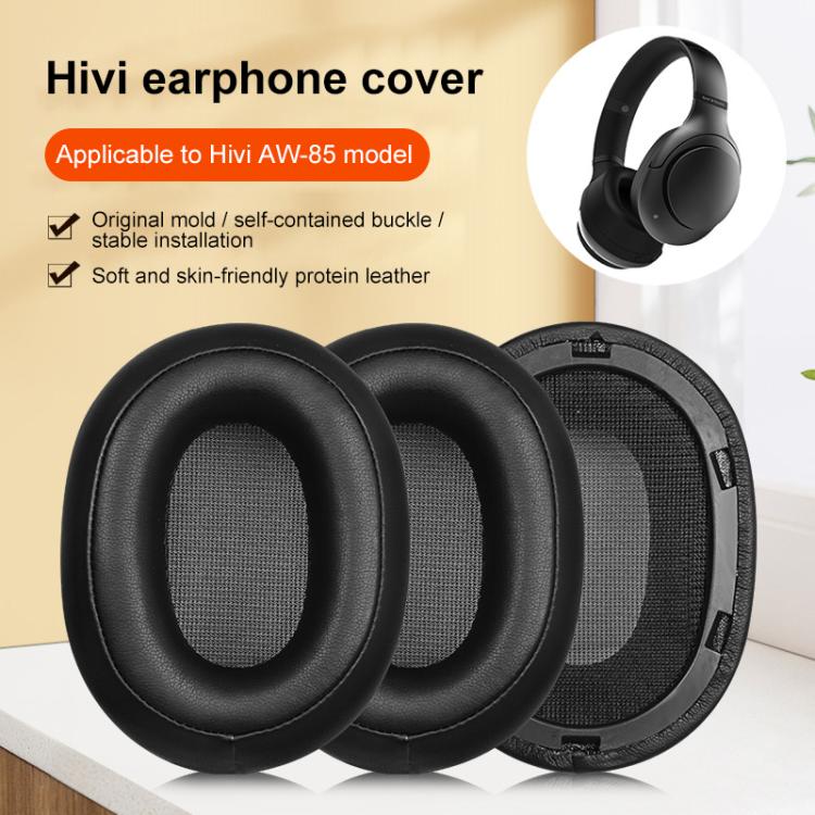 2pcs Snap-on Earpads For Swan AW-85, Football Net Fabric
