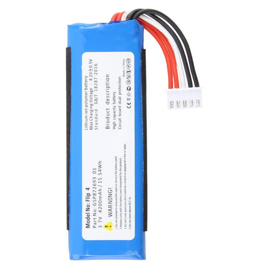 For JBL Flip 4 / Flip 4 Special Edition GSP87269301 4200mAh Battery