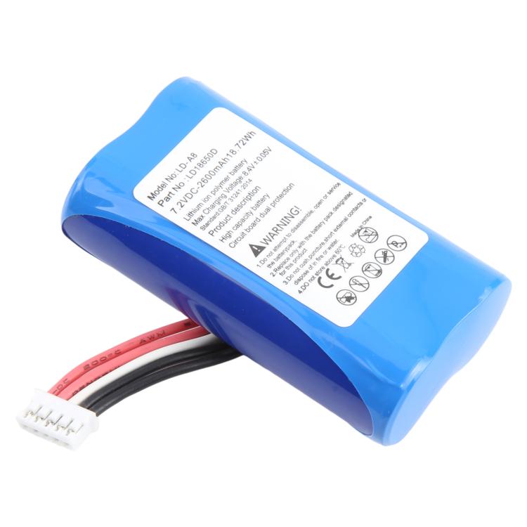 For Landi A8 E350 / E550 LD-A8 LD18650D 2600mAh Battery