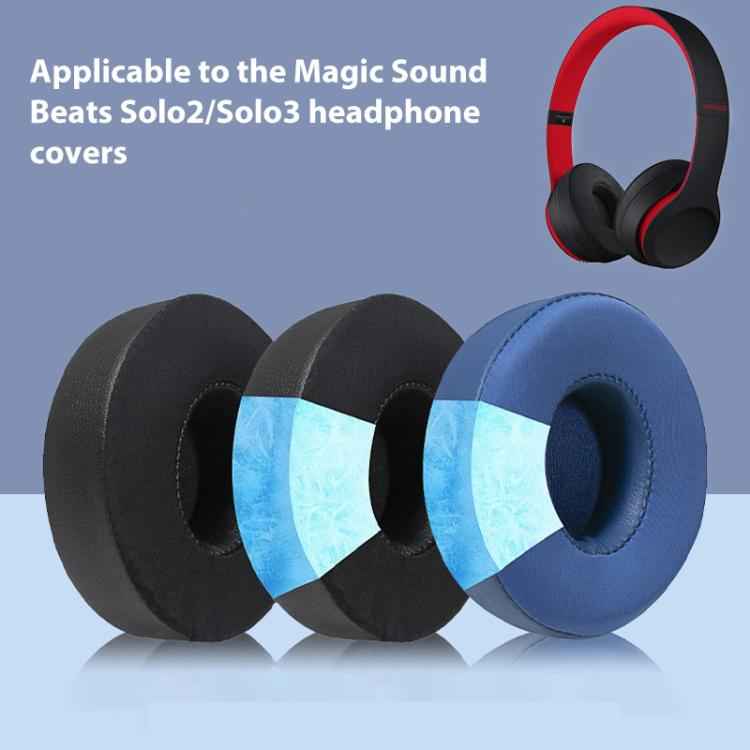 1 Pair Ice Feeling Gel Replacement Earpads For Beats Solo3 / Solo2