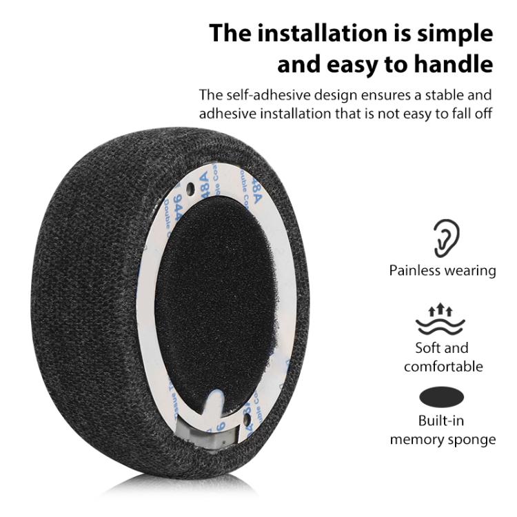 1 Pair Cotton Replacement Earpads For Beats Solo3 / Solo2, Cotton For Beats Solo3