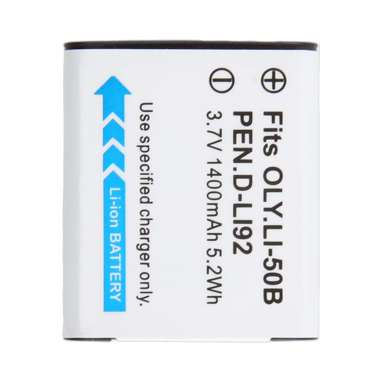 LI-50B 1400mAh Battery For OLYMPUS SZ10 / SZ11 / SZ12 / SZ14 / SZ15