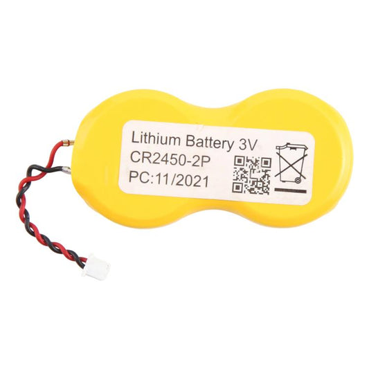 CR2450-2P 3V 1100mAh Button Cell Lithium Battery with Cable