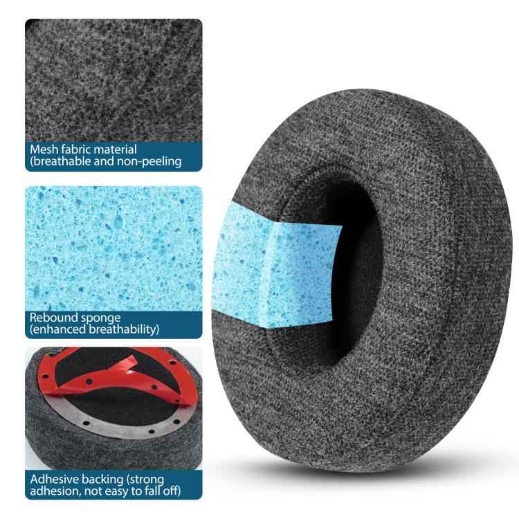 1 Pair Cotton Replacement Earpads For Beats Studio3 / 2