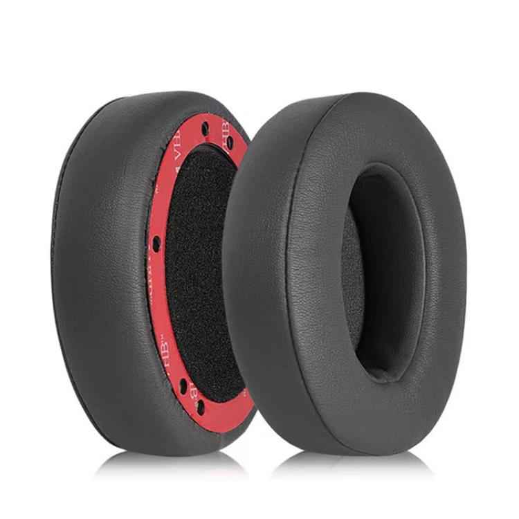 1 Pair Protein Leather Thickened 26mm Replacement Earpads For Beats Studio3 / 2