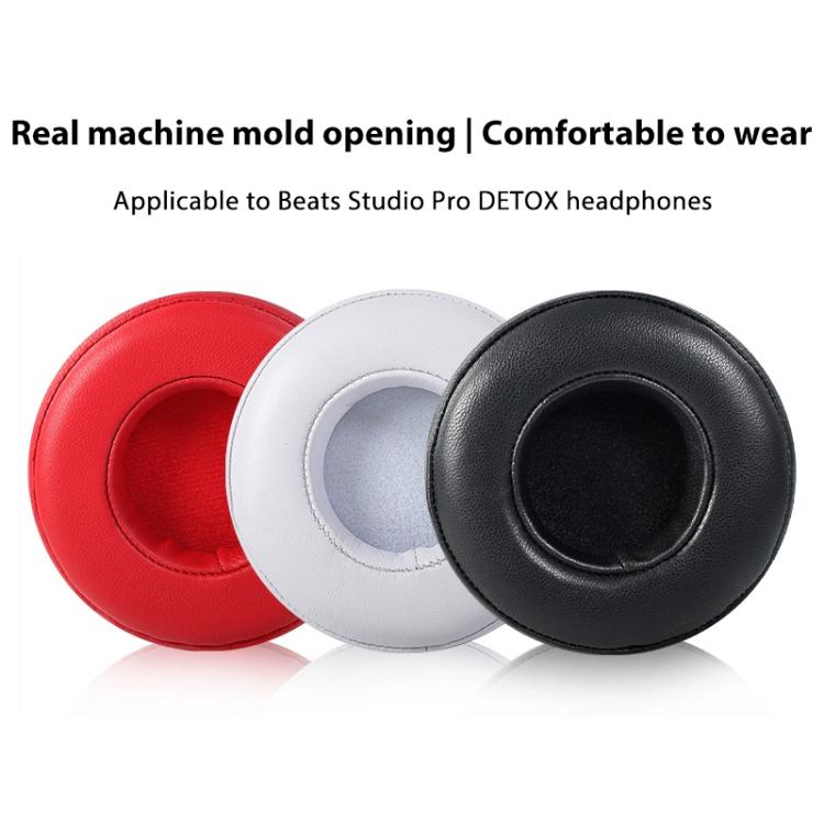2pcs Protein Leather Replacement Earpads For Beats Studio Pro, For Beats Studio Pro