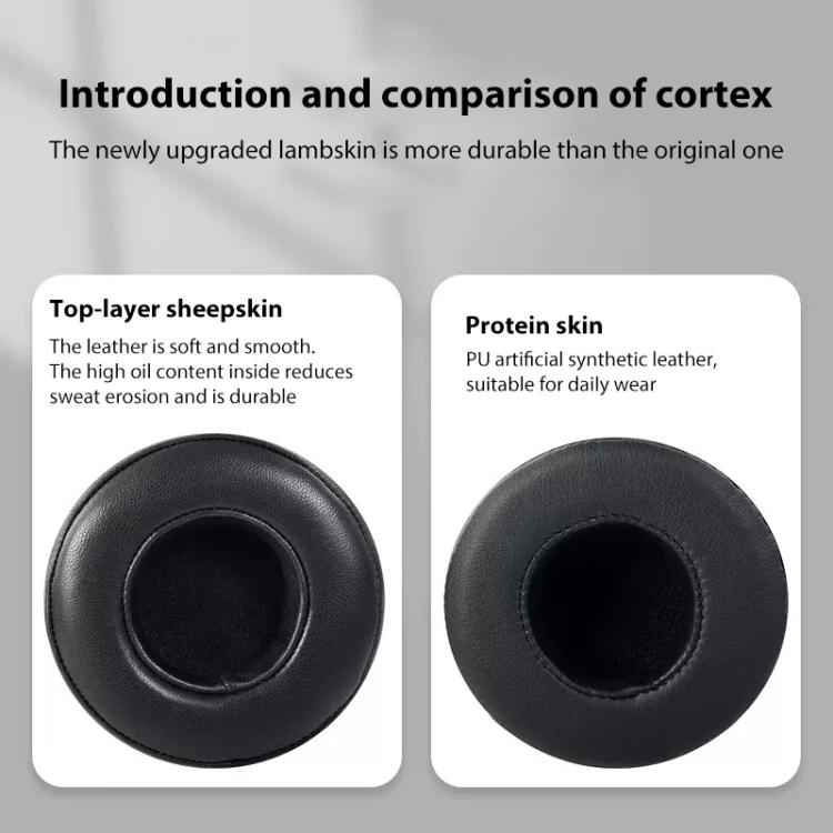 2pcs Lambskin Replacement Earpads For Beats Mixr