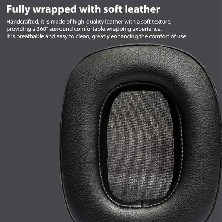 2pcs Protein Leather Replacement Earpads For EDIFIER H880