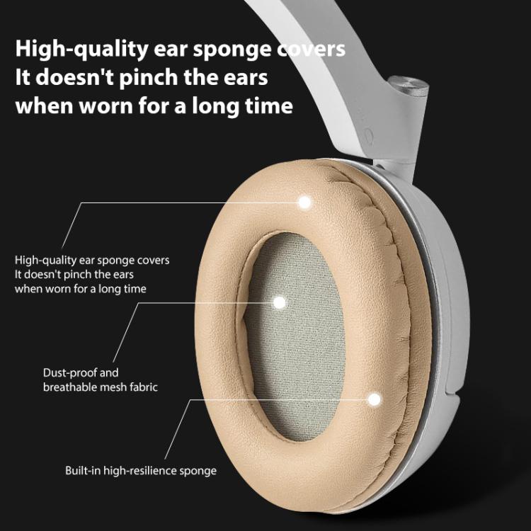 2pcs Protein Leather Replacement Earpads For EDIFIER H840 / H841P / K830 / G3 / K5000 / K6500, For EDIFIER H840