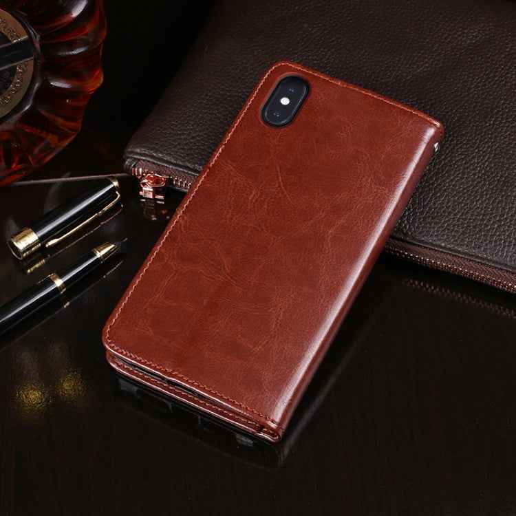 dewei Crazy Horse Texture Horizontal Flip Leather Case with Holder & Card Slots & Wallet, For iPhone XS