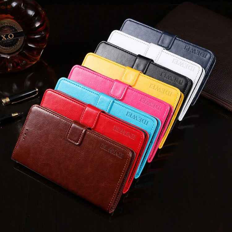 dewei Crazy Horse Texture Horizontal Flip Leather Case with Holder & Card Slots & Wallet, For iPhone XS