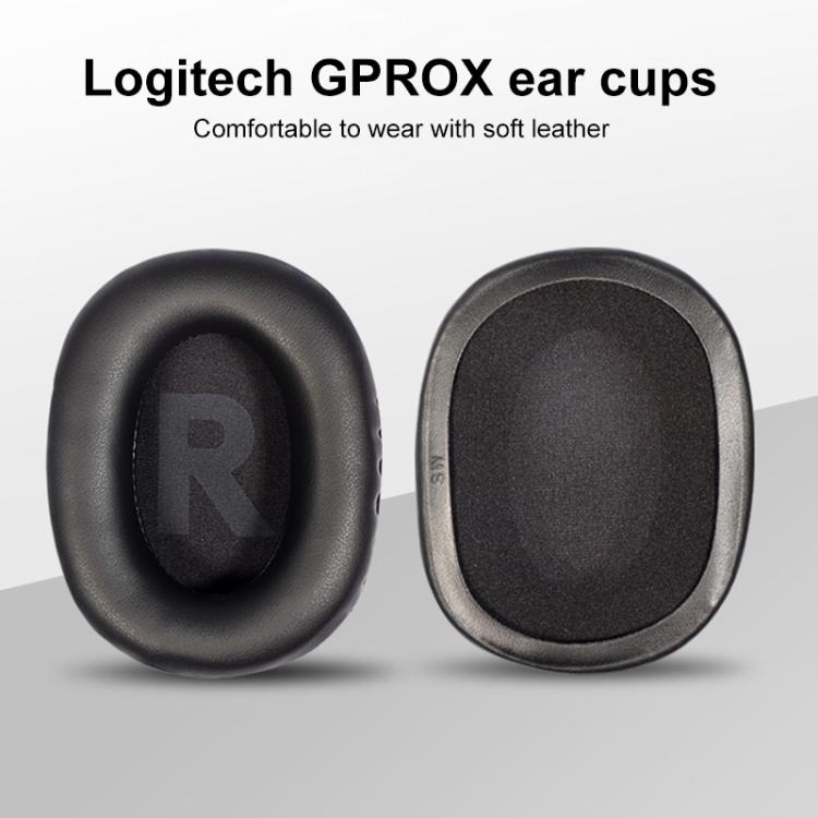 1 Pair Insert Replacement Earpads For Logitech G Pro X, Mesh Fabric, Ice Silk Fabric, Glitter Velvet, Protein Leather and Ice Silk Fabric, Lambskin, Plaited Interlock