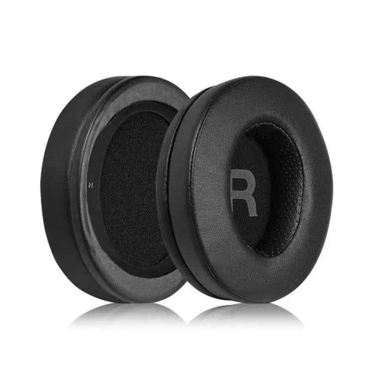 1 Pair Protein Leather Stitching LR Printing Earphone Replacement Earpads Pads For Philips SHP9500