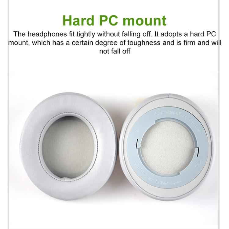 1 Pair Rotating Snap-on Replacement Earpads For Razer Kraken Pro V2