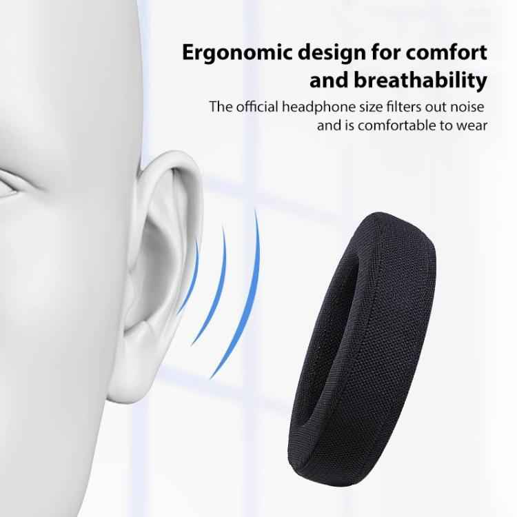 1 Pair Protein Leather Flannel Earphone Replacement Earpads Pads For Philips SHP9500