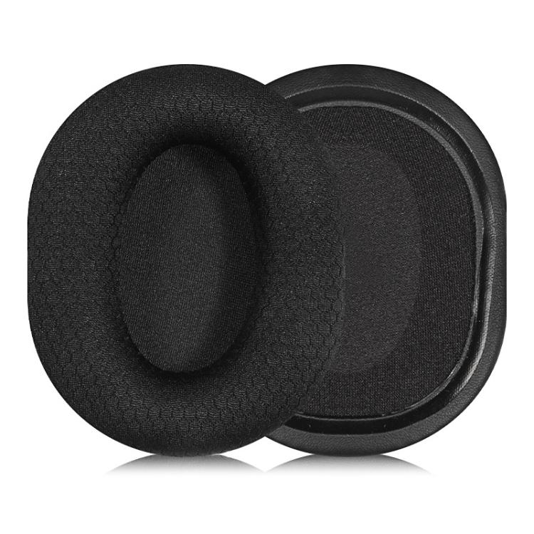 2pcs Insert Replacement Earpads For Razer Barracuda / Barracuda X, Protein Leather, Football Net Fabric