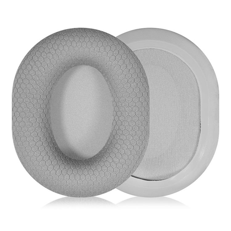 2pcs Insert Replacement Earpads For Razer Barracuda / Barracuda X, Protein Leather, Football Net Fabric