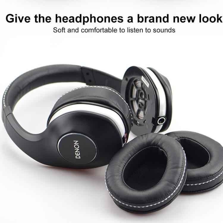 1 Pair Insert Lambskin Replacement Earpads, For DENON AH-D600 / D7100