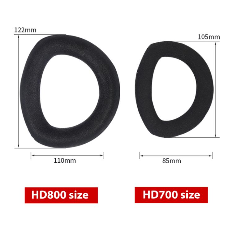 2pcs Snap-on Replacement Earpads For Sennheiser HD700, Nano Hot Pressing, Nano Stitching, Protein Leather Stitching, Flannel Stitching, Lambskin + Flannel Stitching, Lambskin Stitching, Lambskin Perforated Stitching