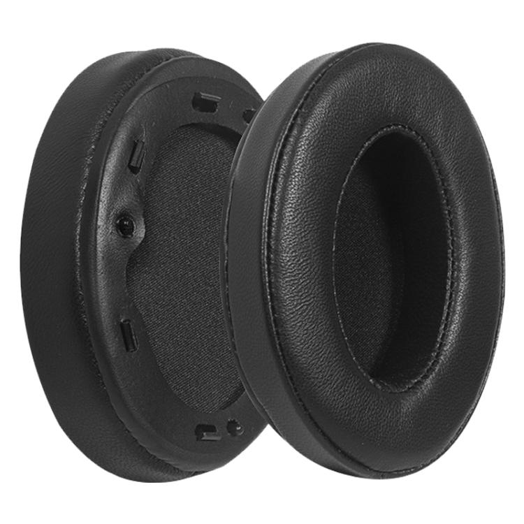 2 Pack Spliced Lambskin Earphone Replacement Earpads Pads For Sony WH-1000XM3, Spliced Lambskin(Black), Spliced Lambskin(Champagne)