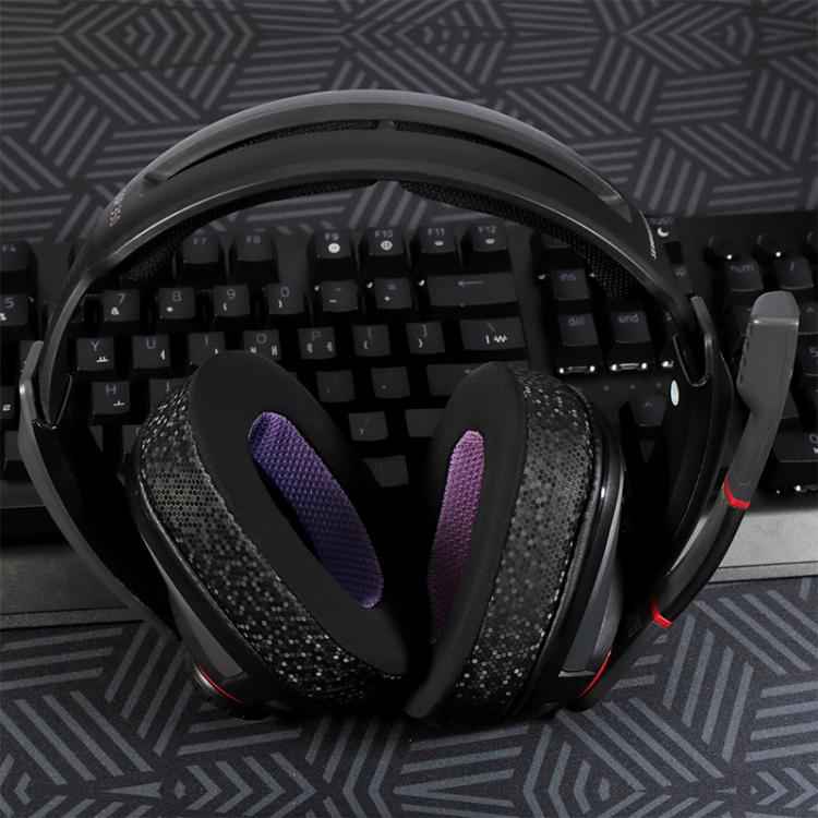 2pcs Snap-on Replacement Earpads For Sennheiser GSP500 / GSP550 / GSP600 / GSP670 / EPOS H6 Pro / GSP601 / GSP602