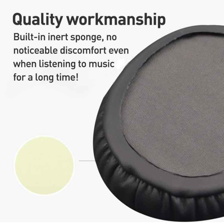 2pcs Ice Silk Cloth Earphone Replacement Earpads Pads For Sony WH-CH700N / MDR-ZX780 / ZX770