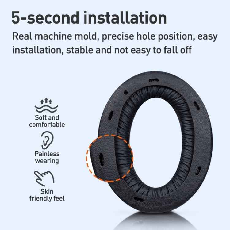 2 Pack Breathable Mesh Earphone Replacement Earpads Pads For Sony WH-XB910N