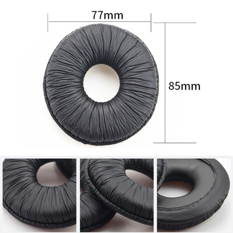 2pcs Insert Replacement Earpads For Panasonic RP-DJ1200 / RP-DJ1205 / RP-DJ1210, Protein Leather For Panasonic RP-DJ1200, Frog Leather For Panasonic RP-DJ1200