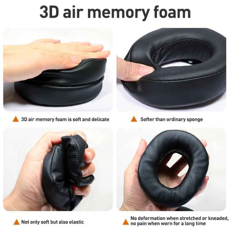 2pcs Protein Leather Earphone Replacement Earpads Pads For Sony MDR-HW700