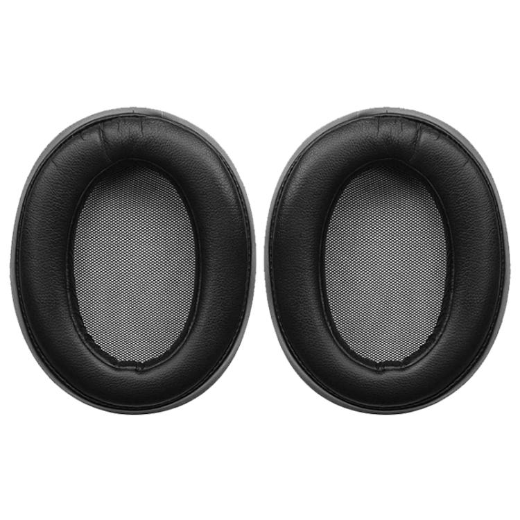 1 Pair Protein Leather Earphone Replacement Earpads Pads For Sony MDR-100A / MDR-100AAP / DR-H600A