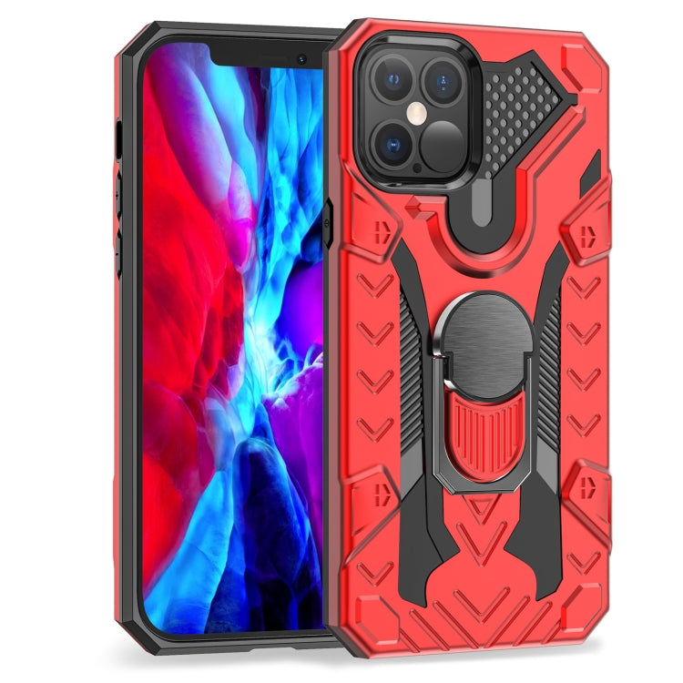 Iron Knight Series 2 in 1 PC + TPU Phone Case with Ring Holder, For iPhone 12 / 12 Pro, For iPhone 12 Pro Max