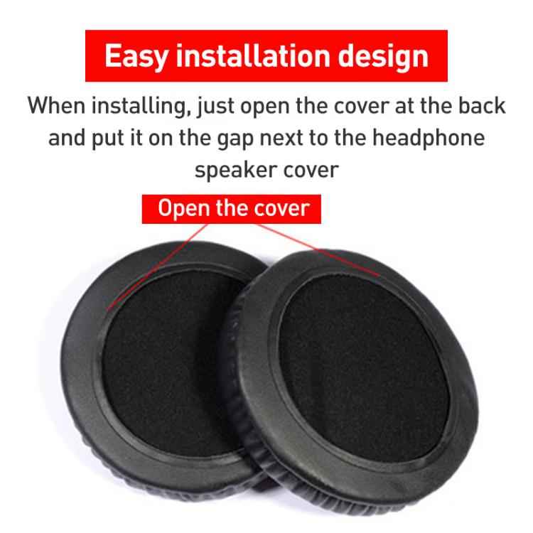 2pcs Protein Leather Earphone Replacement Earpads Pads For Beyerdynamic DT240 Pro