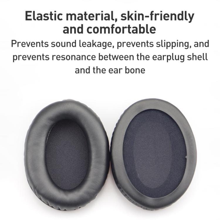 2pcs Protein Leather Earphone Replacement Earpads Pads For HyperX Cloud 1 / I / 2 / II / 3