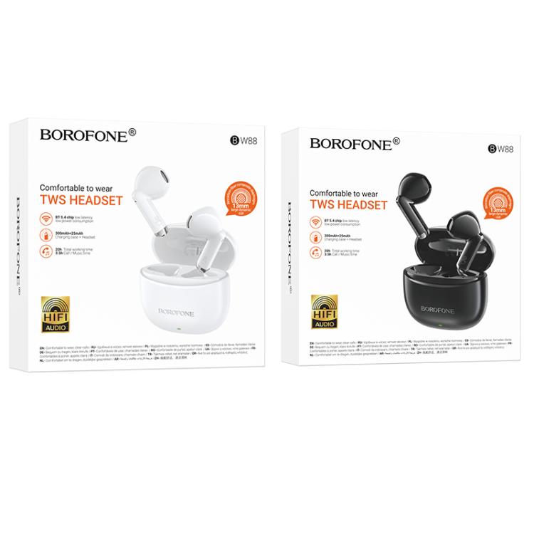 BOROFONE BW88 Deep Rhyme True Wireless Bluetooth Earphones, BW88