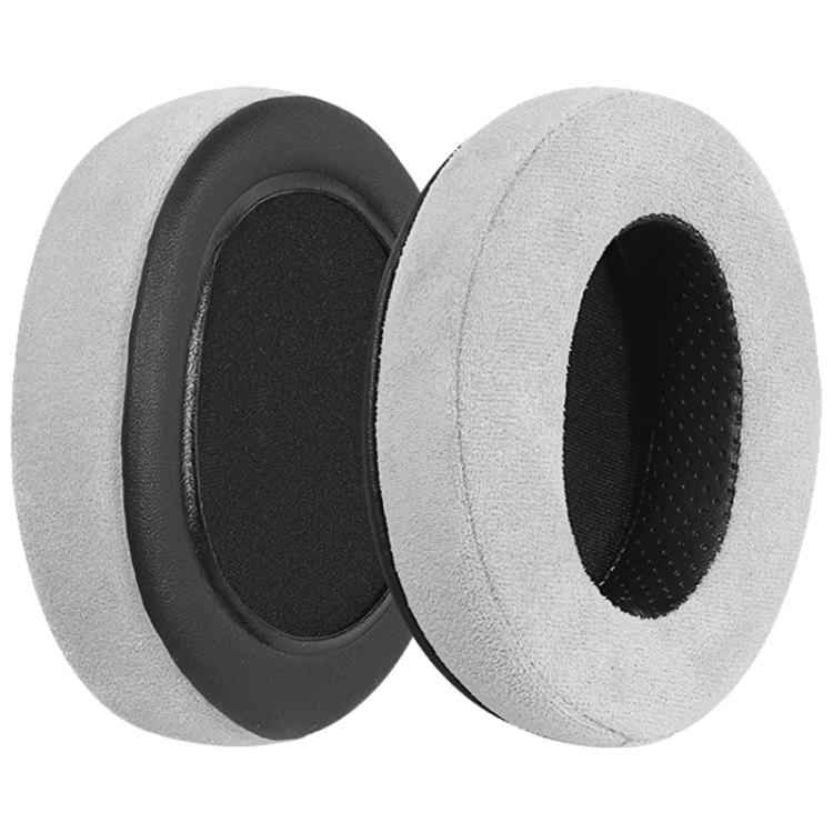 2pcs Suede Splicing Earphone Replacement Earpads Pads For HyperX Cloud 1 / I / 2 / II / 3