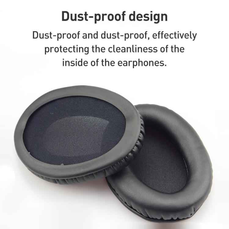 2pcs Suede Splicing Earphone Replacement Earpads Pads For HyperX Cloud 1 / I / 2 / II / 3