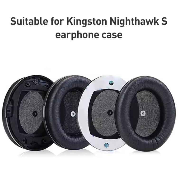 2pcs Protein Leather Earphone Replacement Earpads Pads For HyperX Cloud Orbit S / Audeze