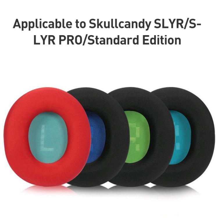 1 Pair Ice Silk Cloth Earphone Replacement Earpads Pads For Skullcandy Slyr Pro, Earphone Replacement Earpads Pads(Black Dark Blue Net), Earphone Replacement Earpads Pads(Black Lake Blue Net), Earphone Replacement Earpads Pads(Black Green Net)