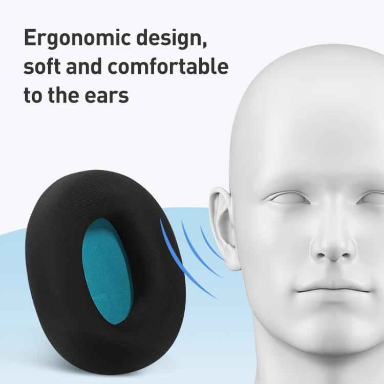 1 Pair Ice Silk Cloth Earphone Replacement Earpads Pads For Skullcandy Slyr Pro