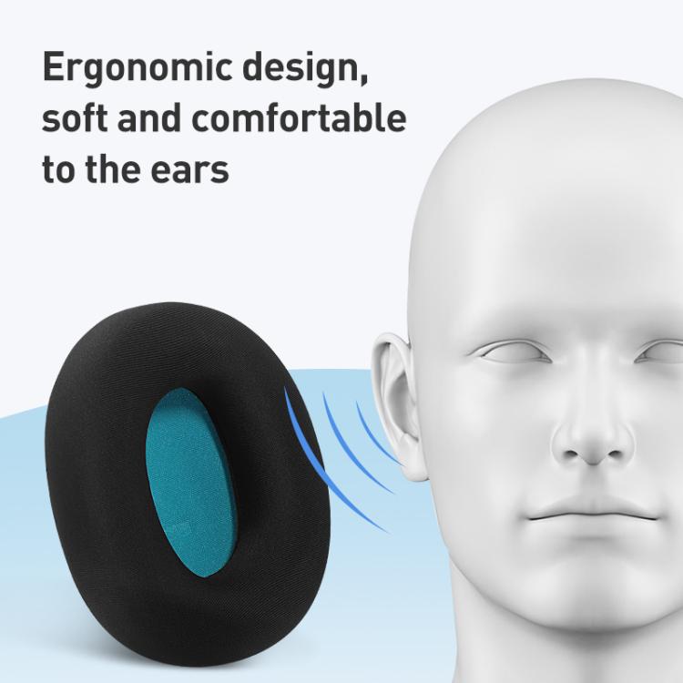 1 Pair Ice Silk Cloth Earphone Replacement Earpads Pads For Skullcandy Slyr Pro, Earphone Replacement Earpads Pads(Black Dark Blue Net), Earphone Replacement Earpads Pads(Black Lake Blue Net), Earphone Replacement Earpads Pads(Black Green Net)