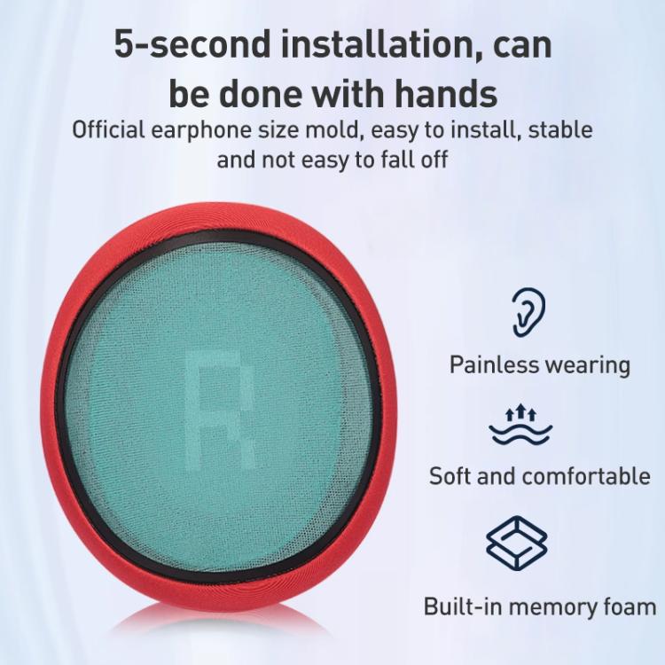 1 Pair Ice Silk Cloth Earphone Replacement Earpads Pads For Skullcandy Slyr Pro