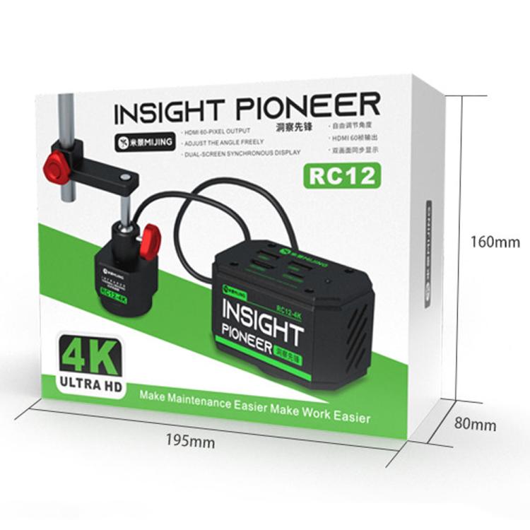 Mijing RC12-4K Ultra HD Independent Thermal Imaging Connected Most Microscope