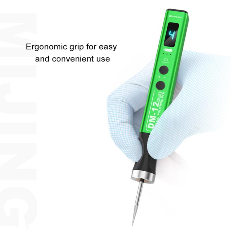 Mijing DM-12 Coaxial Polishing Pen with 7 Grinding Heads