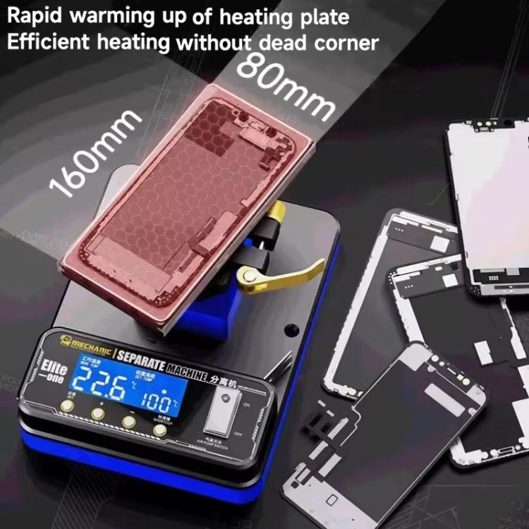 Mechanic Elite One 360 Rotating Screen Separate Machine Built-in Vacuum Pump